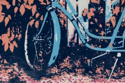 XXL Öl Gemälde 'Bicycle Love' | Handgemaltes Unikat