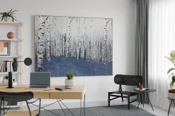 XXL Öl Gemälde 'Birken in Finnland' | Handgemaltes Unikat