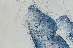 XXL Öl Gemälde 'Blauer Schmetterling' | Handgemaltes Unikat