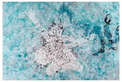 XXL Öl Gemälde 'Blaues Wunder' | Handgemaltes Unikat