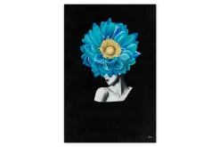 XXL Öl Gemälde 'Blühende Gedanken' | Handgemaltes Unikat