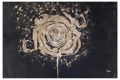 XXL Öl Gemälde 'Blühende Rose' | Handgemaltes Unikat