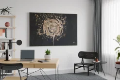 XXL Öl Gemälde 'Blühende Rose' | Handgemaltes Unikat