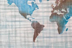 XXL Öl Gemälde 'Blick auf die Welt' | Handgemaltes Unikat