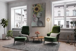 XXL Öl Gemälde 'Blossoming Thoughts' | Handgemaltes Unikat
