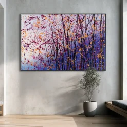 XXL Öl Gemälde 'Blossoms at Dawn' | Handgemaltes Unikat