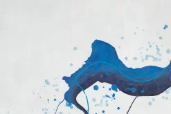 XXL Öl Gemälde 'Blue Algae' | Handgemaltes Unikat