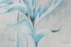 XXL Öl Gemälde 'Blue Blossom' | Handgemaltes Unikat