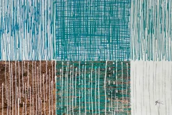 XXL Öl Gemälde 'Blue Contexture' | Handgemaltes Unikat