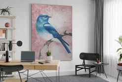 XXL Öl Gemälde 'Blue Fairytale' | Handgemaltes Unikat