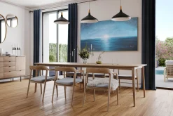 XXL Öl Gemälde 'Blue Horizon' | Handgemaltes Unikat