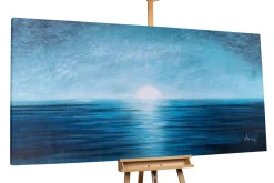 XXL Öl Gemälde 'Blue Horizon' | Handgemaltes Unikat