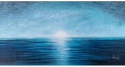 XXL Öl Gemälde 'Blue Horizon' | Handgemaltes Unikat