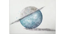 XXL Öl Gemälde 'Blue Moon' | Handgemaltes Unikat