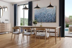 XXL Öl Gemälde 'Blue Order' | Handgemaltes Unikat