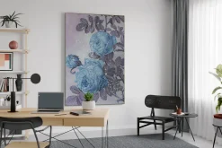 XXL Öl Gemälde 'Blue Storm' | Handgemaltes Unikat
