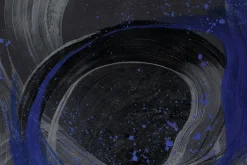 XXL Öl Gemälde 'Blue Universe' | Handgemaltes Unikat