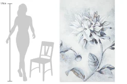 XXL Öl Gemälde 'Blume des Friedens' | Handgemaltes Unikat