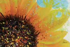 XXL Öl Gemälde 'Blume des Lebens' | Handgemaltes Unikat