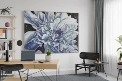 XXL Öl Gemälde 'Blume des Meeres' | Handgemaltes Unikat