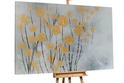 XXL Öl Gemälde 'Blumen der Sonne' | Handgemaltes Unikat