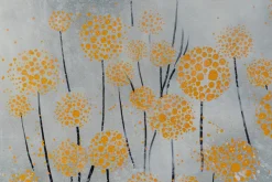 XXL Öl Gemälde 'Blumen der Sonne' | Handgemaltes Unikat
