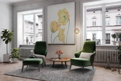 XXL Öl Gemälde 'Blumen des Helios' | Handgemaltes Unikat