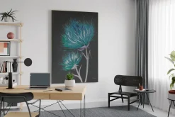 XXL Öl Gemälde 'Blumen des Meeres' | Handgemaltes Unikat