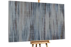 XXL Öl Gemälde 'Blurred Trees' | Handgemaltes Unikat