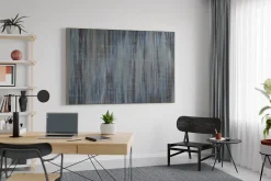 XXL Öl Gemälde 'Blurred Trees' | Handgemaltes Unikat