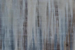 XXL Öl Gemälde 'Blurred Trees' | Handgemaltes Unikat
