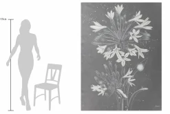 XXL Öl Gemälde 'Botanische Schönheit' | Handgemaltes Unikat