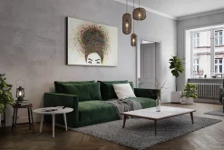XXL Öl Gemälde 'Brillant Mind' | Handgemaltes Unikat