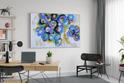 XXL Öl Gemälde 'Bunch of Flowers' | Handgemaltes Unikat