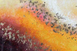 XXL Öl Gemälde 'Bunte Galaxien' | Handgemaltes Unikat