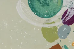 XXL Öl Gemälde 'Bunte Planeten' | Handgemaltes Unikat