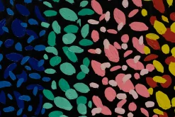 XXL Öl Gemälde 'Buntes Blumenbeet' | Handgemaltes Unikat