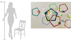 XXL Öl Gemälde 'Buntes Formenspiel' | Handgemaltes Unikat