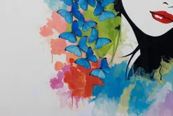 XXL Öl Gemälde 'Butterflies' | Handgemaltes Unikat