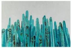 XXL Öl Gemälde 'Cactus Valley' | Handgemaltes Unikat