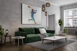 XXL Öl Gemälde 'Catching the Ball' | Handgemaltes Unikat