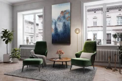 XXL Öl Gemälde 'Charming Faraway' | Handgemaltes Unikat