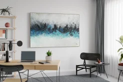 XXL Öl Gemälde 'Chilled Chaos' | Handgemaltes Unikat