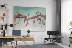 XXL Öl Gemälde 'Chillout on the Beach' | Handgemaltes Unikat