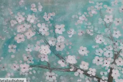 XXL Öl Gemälde 'Ciel japonais' | Handgemaltes Unikat
