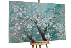 XXL Öl Gemälde 'Ciel japonais' | Handgemaltes Unikat