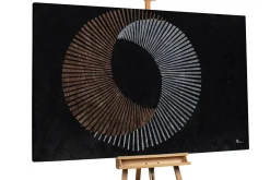 XXL Öl Gemälde 'Circle of the Moon' | Handgemaltes Unikat