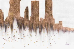 XXL Öl Gemälde 'City of my Dreams' | Handgemaltes Unikat