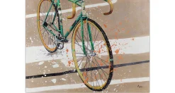 XXL Öl Gemälde 'Classy Bike' | Handgemaltes Unikat