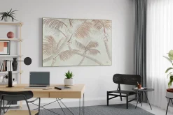 XXL Öl Gemälde 'Coconut Palms' | Handgemaltes Unikat